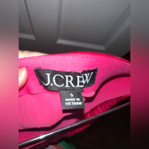 J.CREW Pleated Pull-on Pink Midi Skirt Size Small NWT - Picture 8 of 8